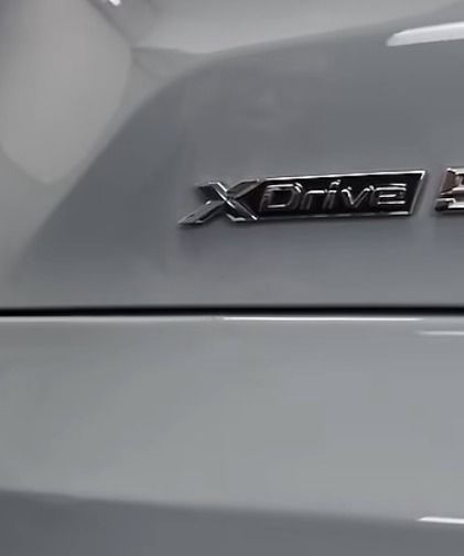 Le même hayon après réparation, surface lisse sous le monogramme